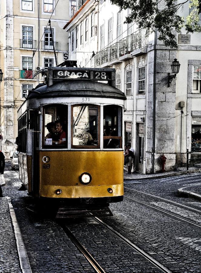 Traditional Apartment With A Terrace, Ac And Fast Internet Lisboa 外观 照片