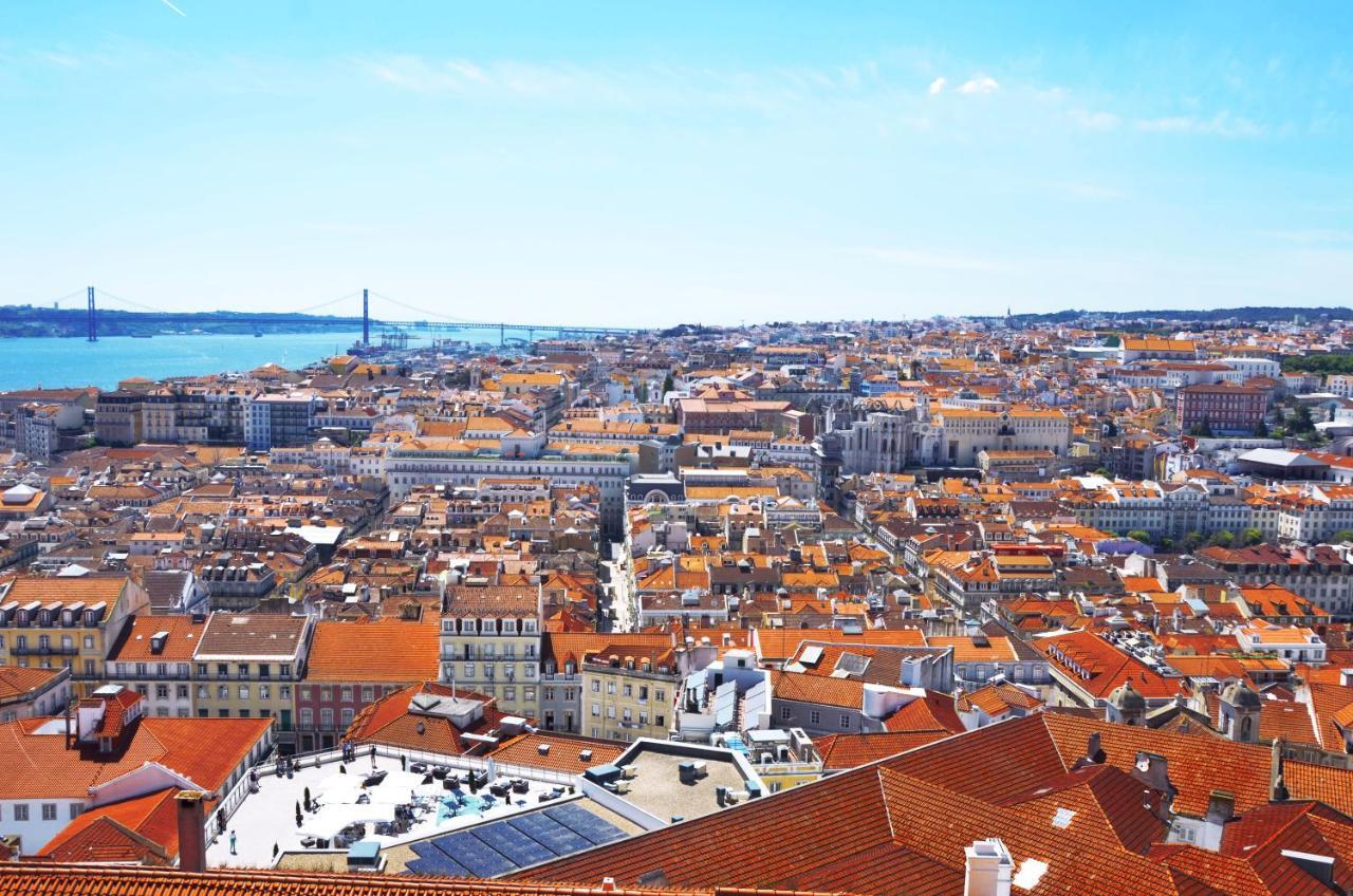 Traditional Apartment With A Terrace, Ac And Fast Internet Lisboa 外观 照片