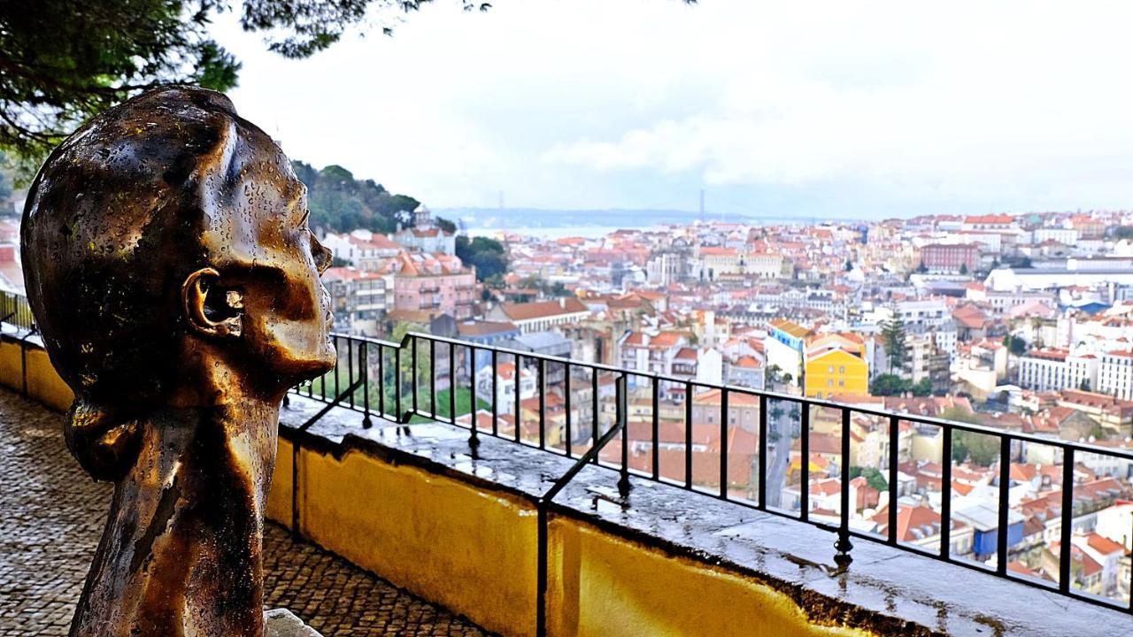 Traditional Apartment With A Terrace, Ac And Fast Internet Lisboa 外观 照片