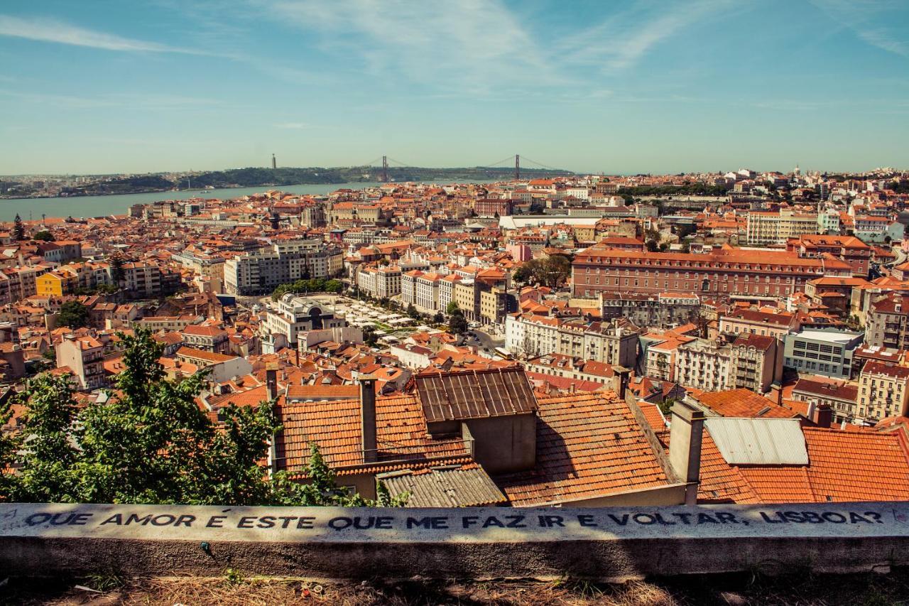 Traditional Apartment With A Terrace, Ac And Fast Internet Lisboa 外观 照片