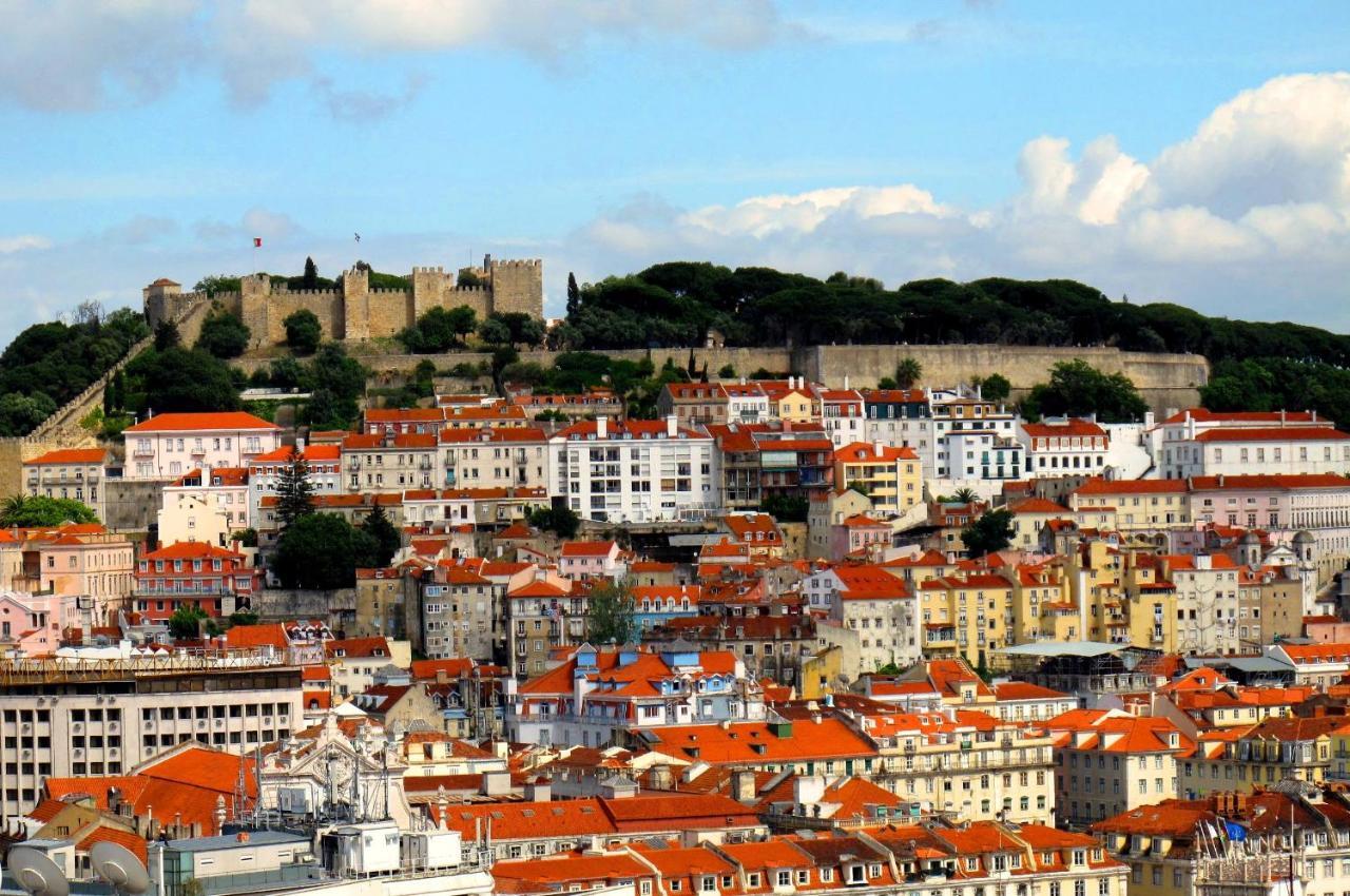 Traditional Apartment With A Terrace, Ac And Fast Internet Lisboa 外观 照片